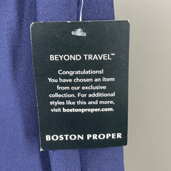 NEW Boston Proper Skirt Womens Small blue skort preppy athletic tennis classic - Picture 3 of 9